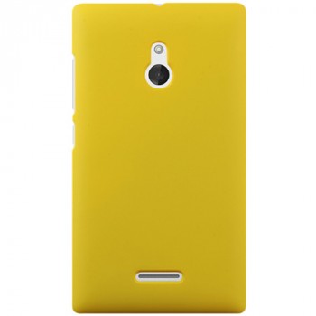 Пластиковый чехол для Nokia XL Желтый