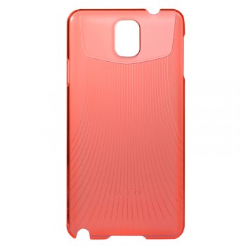 Пластиковый ультратонкий чехол для Galaxy Note 3 Красный