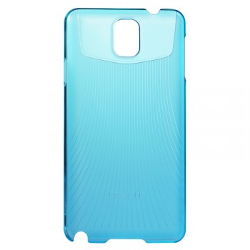 Пластиковый ультратонкий чехол для Galaxy Note 3 Голубой