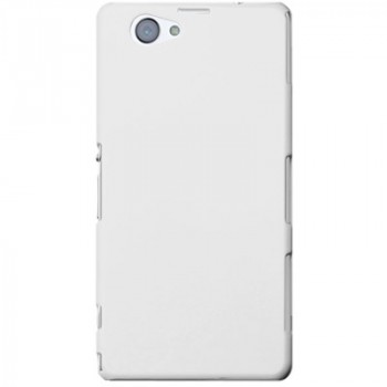 Пластиковый чехол для Sony Xperia Z1 Compact Белый