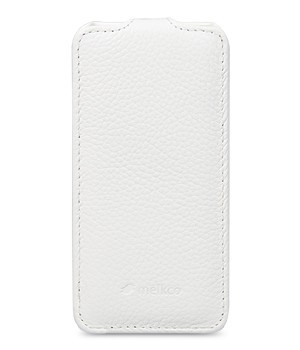 Кожаный чехол вертикальная книжка для HTC Desire 601 Белый