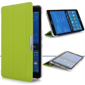 Чехол флип подставка сегментарный для Samsung Galaxy Tab Pro 8.4 Зеленый