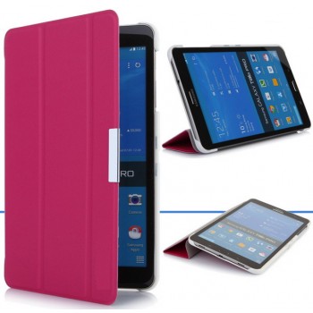 Чехол флип подставка сегментарный для Samsung Galaxy Tab Pro 8.4 Пурпурный