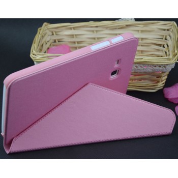 Чехол смарт флип подставка серия Origami для Samsung Galaxy Tab 3 Lite Розовый