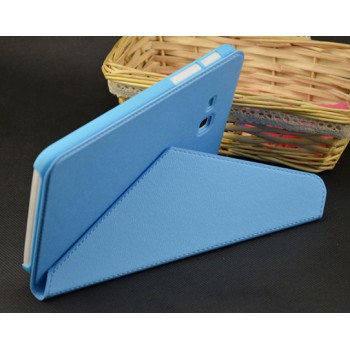 Чехол смарт флип подставка серия Origami для Samsung Galaxy Tab 3 Lite Голубой