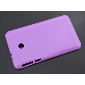 Силиконовый матовый чехол для ASUS FonePad 7 Фиолетовый