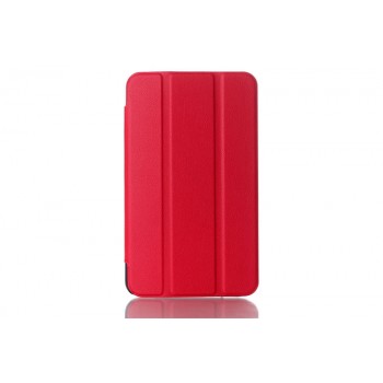 Чехол флип подставка сегментарный для ASUS FonePad 7 Красный