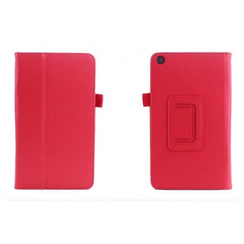Чехол подставка с рамочной защитой для ASUS Fonepad 7 (FE171CG) Красный