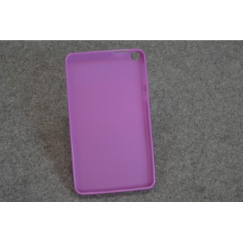 Силиконовый матовый чехол для ASUS Fonepad 7 (FE171CG) Фиолетовый