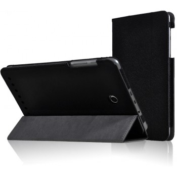 Сегментарный текстурный чехол подставка с рамочной защитой для Acer Iconia Tab 8 A1-840 Черный