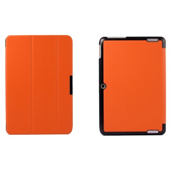 Чехол флип подставка сегментарный для Acer Iconia Tab 10 A3-A20 Оранжевый