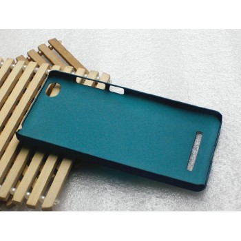 Пластиковый матовый металлик чехол для Xiaomi Mi4i Зеленый