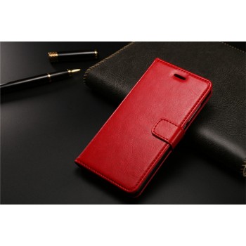 Чехол портмоне подставка с защелкой для Xiaomi Mi4i Красный