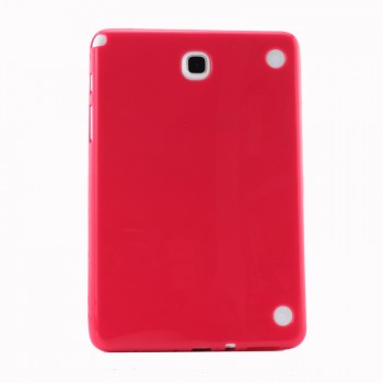 Силиконовый глянцевый непрозрачный чехол для Samsung Galaxy Tab A 8 Красный