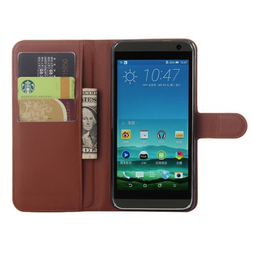 Чехол портмоне подставка с защелкой для HTC One E9+