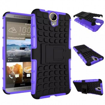 Силиконовый чехол экстрим защита для HTC One E9+ Фиолетовый