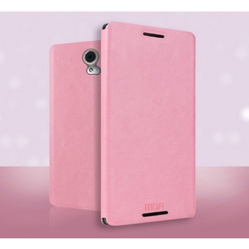 Чехол флип подставка водоотталкивающий для HTC One E9+ Розовый