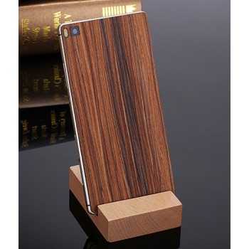 Клеевая натуральная деревянная накладка для Huawei P8 