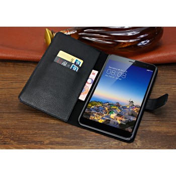 Кожаный чехол портмоне (нат. кожа) для Huawei MediaPad X2