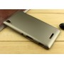 Пластиковый матовый металлик чехол для Sony Xperia T3