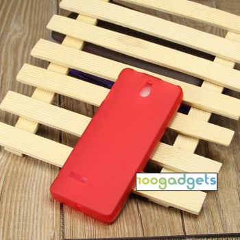 Силиконовый матовый чехол для Nokia 515 Красный