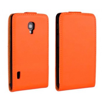 Чехол книжка вертикальная для LG Optimus L7 2 II P713 Оранжевый