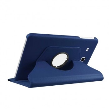 Чехол подставка роторный для Samsung Galaxy Tab E 9.6 Синий