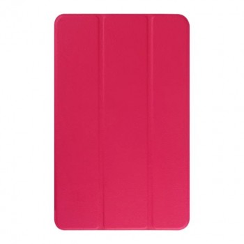 Текстурный чехол флип подставка сегментарный для Samsung Galaxy Tab E 9.6 Пурпурный