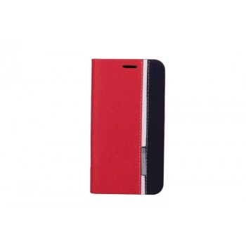 Дизайнерский чехол портмоне подставка на силиконовой основе для Explay Vega Красный