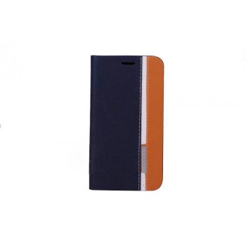 Дизайнерский чехол портмоне подставка на силиконовой основе для Explay Vega Синий