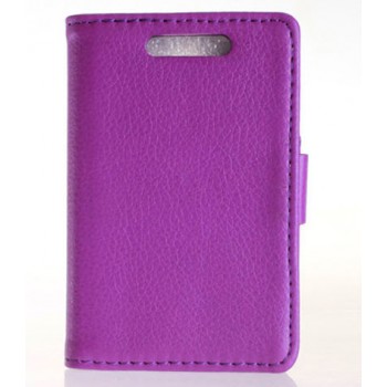 Чехол книжка-подставка для Nokia Asha 503 Фиолетовый