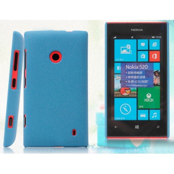 Пластиковый чехол с защитой от царапин для Nokia Lumia 520/525 Синий