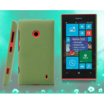 Пластиковый чехол с защитой от царапин для Nokia Lumia 520/525 Зеленый