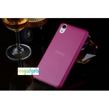 Точечный чехол смарт флип с функциями оповещения для HTC Desire 626/628 Фиолетовый