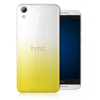 Силиконовый градиентный полупрозрачный чехол для HTC Desire 626/628