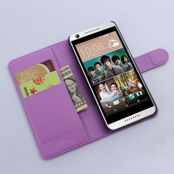 Чехол портмоне подставка с защелкой для HTC Desire 626/628 Фиолетовый