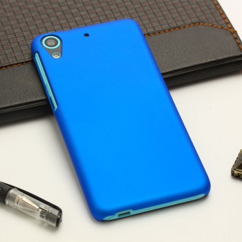 Пластиковый матовый непрозрачный чехол для HTC Desire 626/628 Синий