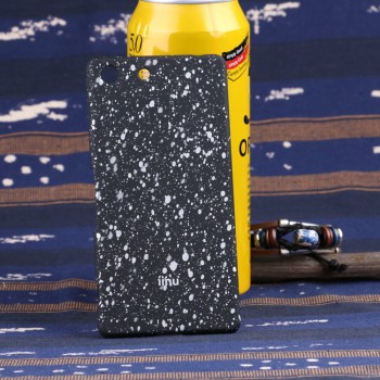 Пластиковый матовый чехол с голографическим принтом Звезды для Sony Xperia M5 Белый