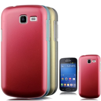 Пластиковый чехол серия Metallic для Samsung Galaxy Trend Lite