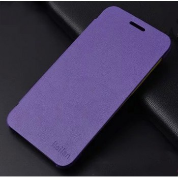 Чехол флип на пластиковой основе для Meizu M1 Фиолетовый