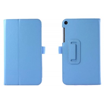 Чехол подставка с рамочной защитой серия Full Cover для ASUS ZenPad 7.0 Голубой