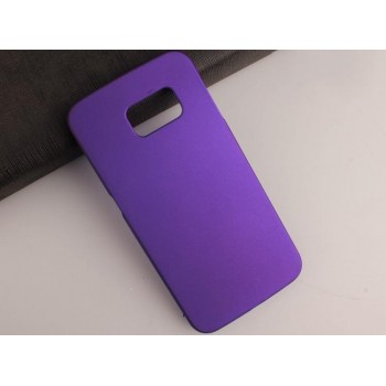 Пластиковый матовый непрозрачный чехол для Samsung Galaxy Note 5 Фиолетовый