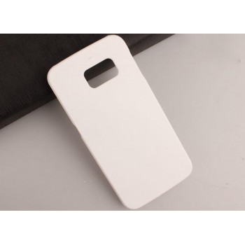Пластиковый матовый непрозрачный чехол для Samsung Galaxy Note 5 Белый