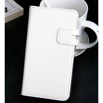 Чехол портмоне с магнитной застежкой для Lenovo A2010 Белый