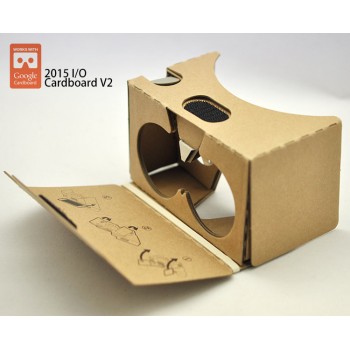 Очки виртуальной реальности Google Cardboard VR v.2 2015 для гаджетов диагональю до 6 дюймов