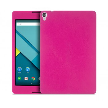 Силиконовый матовый непрозрачный чехол для Google Nexus 9 Розовый