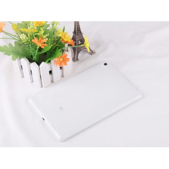 Силиконовый матовый X чехол для Xiaomi MiPad Белый