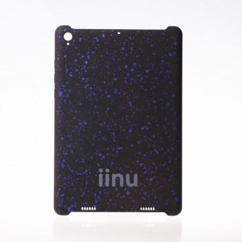 Пластиковый матовый дизайнерский чехол с голографическим принтом Звезды для Xiaomi MiPad Фиолетовый