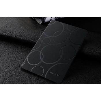 Чехол подставка на поликарбонатной основе текстура Круги для Xiaomi MiPad Черный