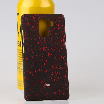Пластиковый матовый непрозрачный чехол для Huawei Honor 7 Красный